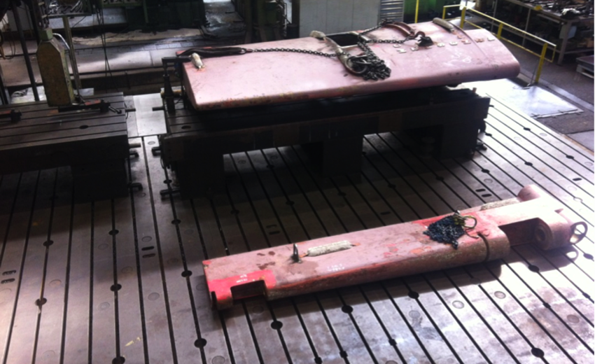 Repair of rudder and rudderstock for the �Anglia Seaways�